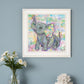 Elephant II 2 White Framed Print Wall Art