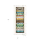 Office Rules 1 White Framed Print Wall Art