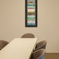 Office Rules 2 Black Framed Print Wall Art