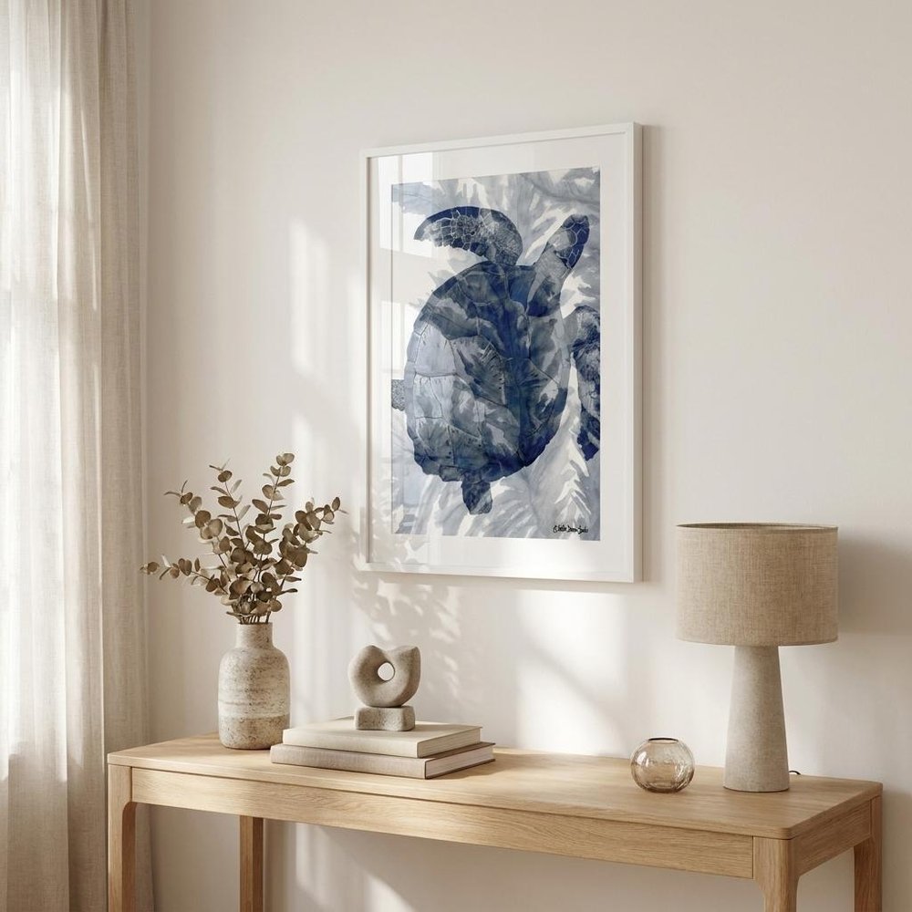 Ocean Collection 3 White Framed Print Wall Art