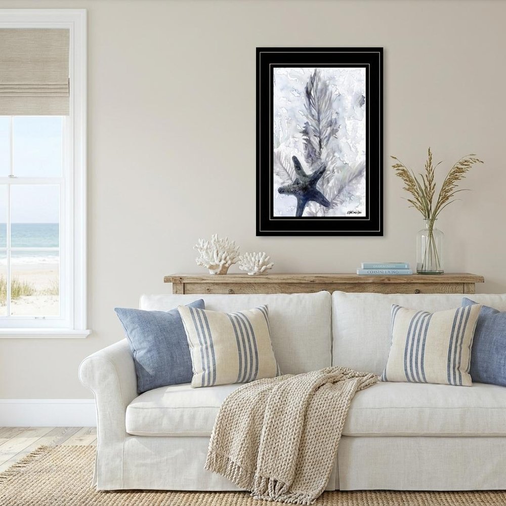 Ocean Collection 4 Black Framed Wall Art
