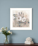 Transitional Blooms I 2 White Framed Print Wall Art