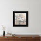 Transitional Blooms I 3 Black Framed Print Wall Art