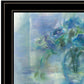 Susies Blue 3 Black Framed Print Wall Art