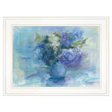 Bouquet 2 White Framed Print Wall Art