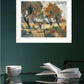 Early Walk 2 White Framed Print Wall Art