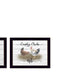 Set Of Two Country Living Black Framed Print Wall Art