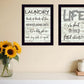 Set Of Two Loads of Fun 3 Black Framed Print Bathroom Wall Art