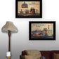 Set Of Two Family Forever 2 Black Framed Print Wall Art
