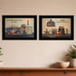 Set Of Two Family Forever 2 Black Framed Print Wall Art