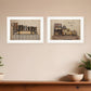 Set Of Two Homemade is Best 1 White Framed Print Kitchen Wall Art
