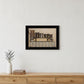 Set Of Two Homemade is Best 2 Black Framed Print Kitchen Wall Art
