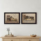 Set Of Two Homemade is Best 3 Black Framed Print Kitchen Wall Art