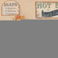 Set Of Two Country Bath III White Framed Print Bathroom Wall Art