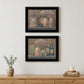 Set Of Two Love Never Fails 2 Black Framed Print Wall Art