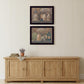 Set Of Two Love Never Fails 3 Black Framed Print Wall Art