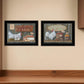 Set Of Two Home Grown 2 Black Framed Print Wall Art