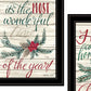 Set Of Two All Heart Come Home for Christmas 2 Black Framed Print Wall Art