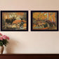 Set Of Two Call of the Wild 2 Black Framed Print Wall Art
