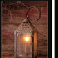 Set Of Two Innkeepers Lantern 3 Black Framed Print Wall Art