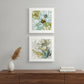 Set Of Two Sea Glass 1 White Framed Print Wall Art