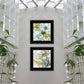 Set Of Two Sea Glass 2 Black Framed Print Wall Art
