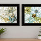 Set Of Two Sea Glass 2 Black Framed Print Wall Art