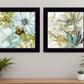 Set Of Two Sea Glass 3 Black Framed Print Wall Art