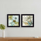 Set Of Two Sea Glass 3 Black Framed Print Wall Art