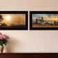 Set Of Two Light of a New Day 3 Black Framed Print Wall Art