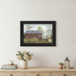 Flower Wagon 3 Black Framed Print Wall Art
