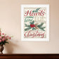 Home For Christmas 1 White Framed Print Wall Art
