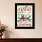 Home For Christmas 2 Black Framed Print Wall Art