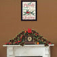 Home For Christmas 3 Black Framed Print Wall Art