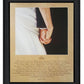 I DO 7 Black Framed Print Wall Art