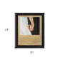 I DO 7 Black Framed Print Wall Art