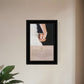 I DO 3 Black Framed Print Wall Art