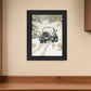 Winter Park 1 Black Framed Print Kitchen Wall Art
