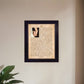 I DO 4 Black Framed Print Wall Art