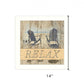 RELAX 1 White Framed Print Wall Art