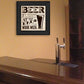 Beer Work Week Black Framed Print Wall Art