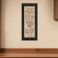 Coffee and Wine Time Black Framed Print Wall Art