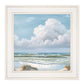 Beautiful Day II White Framed Print Wall Art
