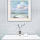 Beautiful Day II White Framed Print Wall Art