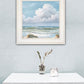 Beautiful Day II White Framed Print Wall Art