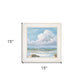 Beautiful Day II White Framed Print Wall Art