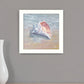 Whelk White Framed Print Wall Art