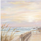 Ponce Inlet Jetty Sunrise 1 White Framed Print Wall Art