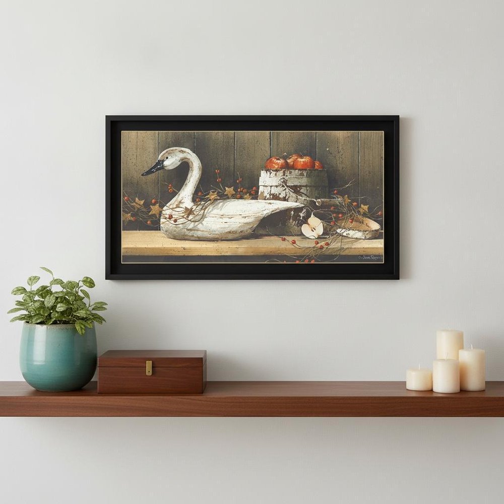 Apple Appeal 2 Black Framed Print Wall Art