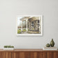 Sunday Afternoon 1 White Framed Print Wall Art